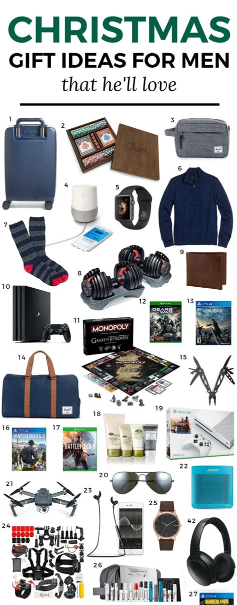 mens top gifts for christmas